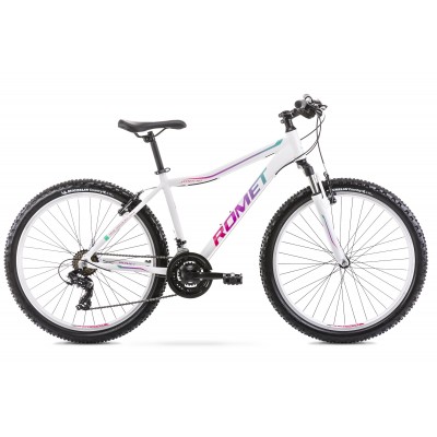 Horský bicykel Romet Jolene 26" R6.1 bielo-ružový hliníkový 17" 